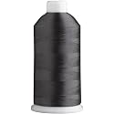 Superpunch SuperB Embroidery Thread 40wt, 5000 m Cone, Carbon Black 116