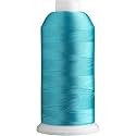 Superpunch SuperB Embroidery Thread 40wt, 5000 m Cone, Turquoise 444