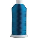 Superpunch SuperB Embroidery Thread 40wt, 5000 m Cone, Dark Turquoise 697
