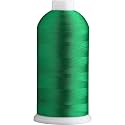 Superpunch SuperB Embroidery Thread 40wt, 5000 m Cone, Lucky Green 777