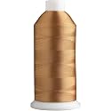 Superpunch SuperB Embroidery Thread 40wt, 5000 m Cone, Copper Brown 621