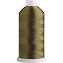 Superpunch SuperB Embroidery Thread 40wt, 5000 m Cone, Olive Green 956