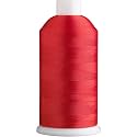 Superpunch SuperB Embroidery Thread 40wt, 5000 m Cone, Red Orange 526