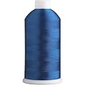 Superpunch SuperB Embroidery Thread 40wt, 5000 m Cone, Persian Blue 104