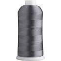 Superpunch SuperB Embroidery Thread 40wt, 5000 m Cone, Charcoal Gray 115
