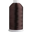 Superpunch SuperB Embroidery Thread 40wt, 5000 m Cone, Seal Brown 891