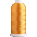 Superpunch SuperB Embroidery Thread 40wt, 5000 m Cone, Orange Blaze 432