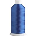 Superpunch SuperB Embroidery Thread, 5000 m Cone, Fleur de Lys Blue 1163