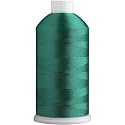 Superpunch SuperB Embroidery Thread, 5000 m Cone, Grasshopper Green 3325