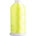 Superpunch SuperB Embroidery Thread, 5000 m Cone, Fluorescent Yellow 21