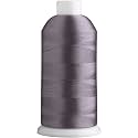 Superpunch SuperB Embroidery Thread, 5000 m Cone, Purple Taupe Gray 585