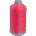 Superpunch SuperB Thread 40wt, 5000 m Cone, Fluorescent Pink 46