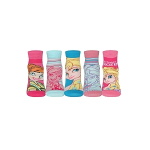 Supersox Ankle Frozen Character Socks for Girls
