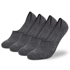 supersox no show loafer socks for man  combed cotton  breathable amp moisture absorbent  anti-odour  anti-slip grip  low cut invisible fit