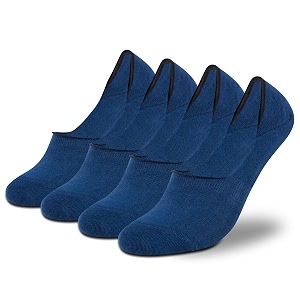 supersox no show loafer socks for man  combed cotton  breathable amp moisture absorbent  anti-odour  anti-slip grip  low cut invisible fit