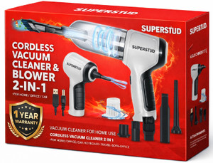 SUPERSTUD vacuum cleaner for car and home