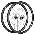 Superteam Gravel Classic/Classic PRO Carbon Wheelset 30/38/44mm Depth Disc Brake, Carbon Gravel Bike Wheels Fit for 8-12 Speed Center Lock with 6 Bolt Adaptor