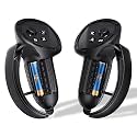 SUPERUS Upgraded Controller Grips Cover Compatible with Meta Quest 3S/Quest 3 Accessories, All-Silicone Controller Grips for Quest 3S/Quest 3 with Battery Opening and Knuckle Straps Protector