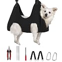 Supet Dog Grooming Hammock for Nail Trimming, Pet Grooming Hanging Harness