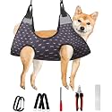 Supet Dog Grooming Hammock for Nail Trimming, Pet Grooming Hanging Harness