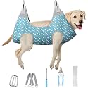 Supet Dog Grooming Hammock for Nail Trimming, Pet Grooming Hanging Harness