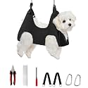 Supet Dog Grooming Hammock for Nail Trimming, Pet Grooming Hanging Harness