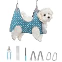 Supet Dog Grooming Hammock for Nail Trimming, Pet Grooming Hanging Harness