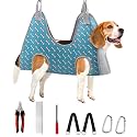 Supet Dog Grooming Hammock for Nail Trimming, Pet Grooming Hanging Harness