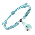 SUPHELPU Bracelet with Picture Inside, Personalized Circle Photo Bracelet Projection, Italian Style Charm Bracelets, Personalized Gifts for Women Boyfriend Couples, Photo Gifts for Memorial