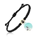 SUPHELPU Custom Bracelets with Picture Inside, Personalized Photo Bracelet Projection, Personalized Gifts for Men Memorial, Men's ID Bracelets