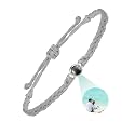 SUPHELPU Custom Bracelets with Picture Inside, Personalized Photo Bracelet Projection, Personalized Gifts for Men Memorial, Men's ID Bracelets