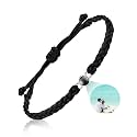 SUPHELPU Custom Bracelets with Picture Inside, Personalized Photo Bracelet Projection, Personalized Gifts for Men Memorial, Men's ID Bracelets