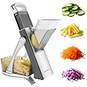 SupMaKin Safer Mandoline Slicer for Kitchen, XL Adjustable Vegetable Slicer
