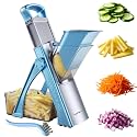 SupMaKin Safer Mandoline Slicer Plus for Kitchen Adjustable Potato Slicer