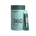 Supply6 360 Ultimate Health Powder for Women & Men | Daily supplement with 63+Vitamins, Minerals, Probiotics, and Superfoods | Daily Greens | Gut Health supplement, Energy, Immunity (15 Servings)