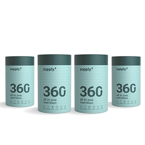 supply6 360 ultimate health powder for women amp men  daily supplement with 63vitamins minerals probiotics and superfoods  daily greens  gut health supplements energy immunity 60 servings