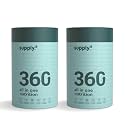 Supply6 360 Ultimate Health Powder for Women &amp; Men | Daily Supplement with 63+Vitamins, Minerals, Probiotics, and Superfoods | Daily Greens | Gut Health supplements, Energy, Immunity(30 Servings)