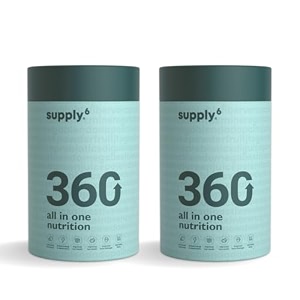 supply6 360 ultimate health powder for women and men  comprehensive nutrition with 63 vitamins minerals probiotics and superfoods  supports gut health energy immunity 30 servings