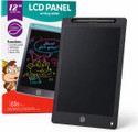 SUPPORTECNICIAN 12Inch LCD Writing Tablet| One Touch Erase| Screen Lock| Reusable Writing Pad