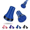 supregear Crutch Tips, 7/8 inch Heavy Duty Rubber Replacement for Crutches, Anti-slip Thickened Feet Cap Walking Cane Tips, Safety Durable Accessories for Seniors Elderly (Set of 2)