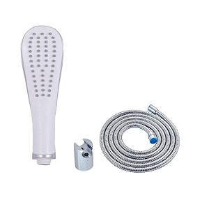 supreme bazaar abs plastic fish hand rain spray hand shower head with 15mtr stainless steel tube and wall hook  bathroom shower  hand shower set of 1