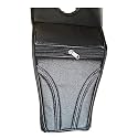 Supreme - Black (Thick Flop) Tank Cover with Large Space for TVS Star City Plus