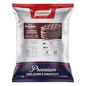 supreme - chocolate waffle cake mix eggless premium baking solutions  instant cake premix powder  1kg