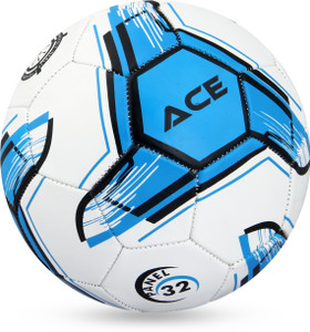 supreme football ace machine stitched 32 panel football - size 5