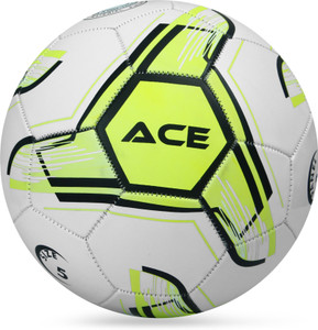 supreme football ace machine stitched 32 panel football - size 5