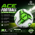 Supreme Football (Ace) Machine Stitched 32 Panel Football - Size: 3