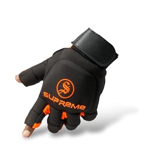 supreme hockey player glove ace blackorange left hand hockey glove medium