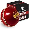 Supreme Leather Cricket Ball | 100% Handstitched, 156g-5.5oz, 4-Piece Premium Leather, Waterproofing | Match Quality Hard Cricket Balls for Matches & Net Practice.