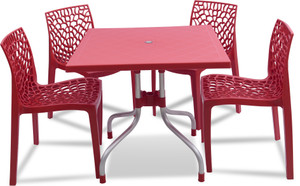 supreme plastic table  chair set