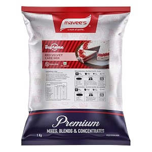 supreme - red velvet cake mix eggless  premium baking solutions  instant cake premix powder  1kg